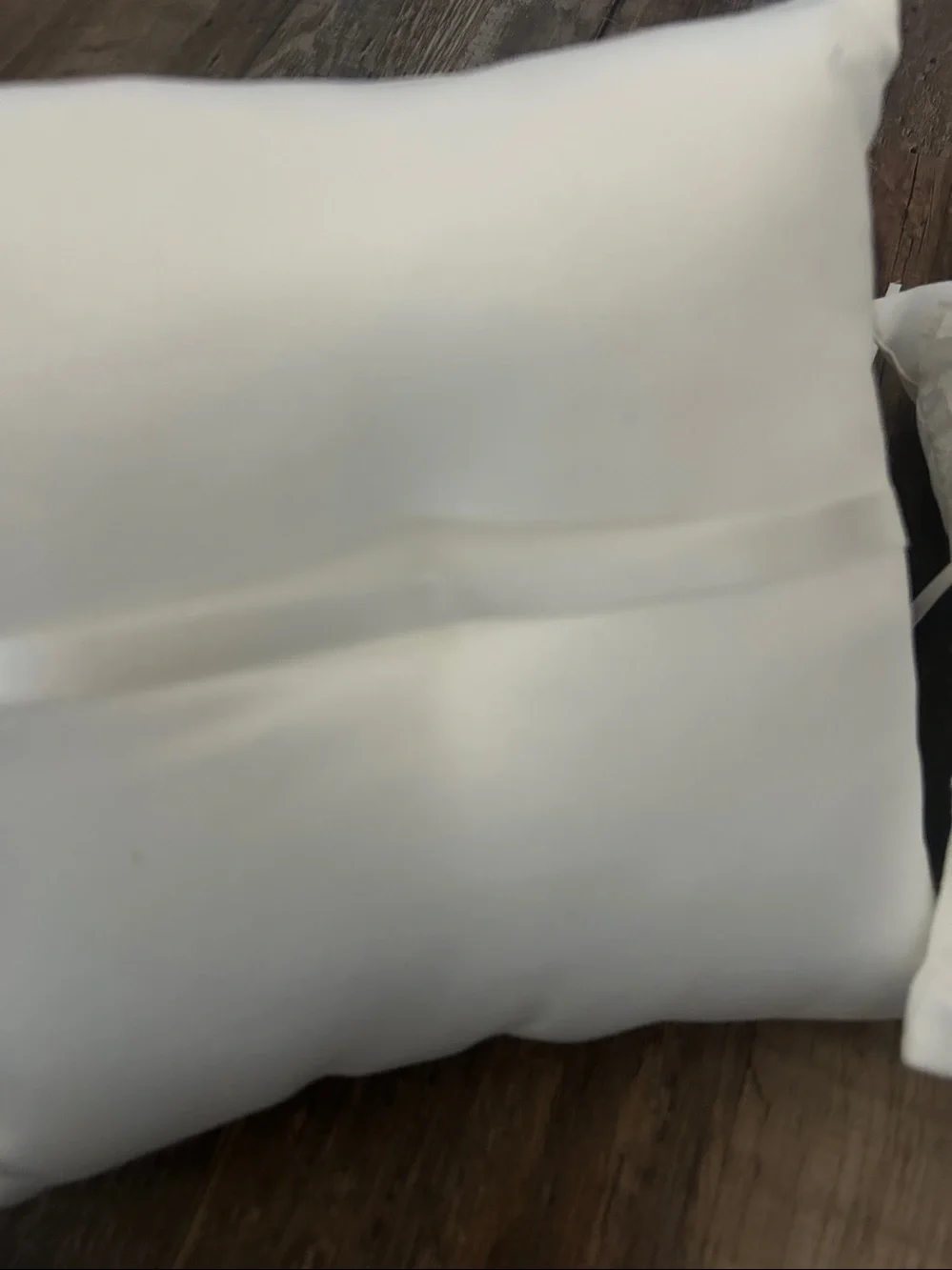 2 White Lace Ring Bearer Pillow Set - Classic Wedding Accent